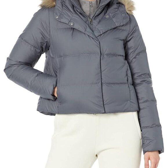 The North Face New Dealio Down Short Jacket (Vanadis Grey) Women's Clothing 2XL - Picture 1 of 6